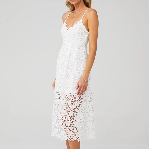 ASTR Lace A-Line Dress - Picture 2 of 2